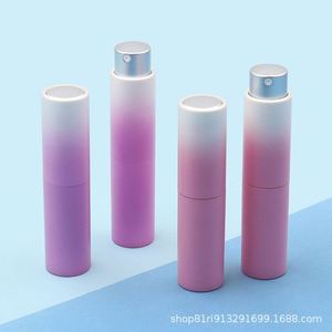 Wholesale 8Ml 10Ml Portable <b>Pink</b> Rotating Mouth Spray Atomizer Travel/Pocket Perfume <b>Bottle</b> Logo Available - Product Image 2