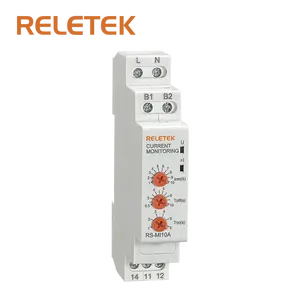 RELETEK Current Monitoring Circuit Breaker Type DC Earth Leakage Relays Insulation Monitoring Relay