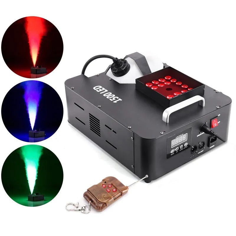 Marslite 1500W Color Fog Machine Rgb