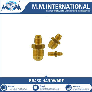 Raccords forgés à col Long en laiton, écrous évasés forgés - Product Image 2