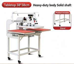 Máquina de Prensa de Calor Neumática de <span class=keywords><strong>Doble</strong></span> Estación en Venta - Product Image 2