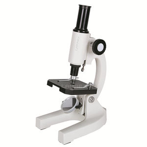 LARREX シンプルSTEM 80X-200X ポータブル教育キット ライトプラスチックスーツケースデザイン 単眼顕微鏡 45度傾斜粗調整機能付き - Product Image 1