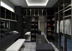 Systèmes complets de placards muraux, conception de dressing, <span class=keywords><strong>vestiaire</strong></span>, placards walk-in, armoire - Product Image 6