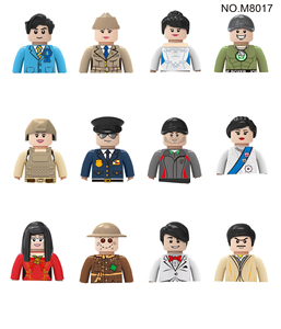 Lot de figurines miniatures professionnelles en blocs de construction, thème métiers, jouets promotionnels DIY - Product Image 6