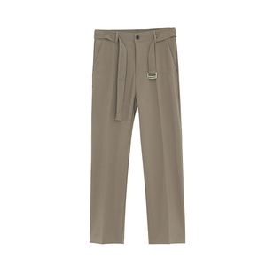 Pantalones ajustados a la moda para hombre, pantalón <span class=keywords><strong>Chino</strong></span> personalizado, nuevo - Product Image 4