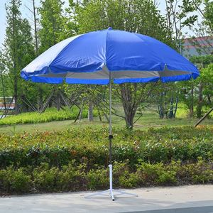 Parasol double couche coupe-vent de 170 cm, baleines épaisses renforcées, protection UV50+, imperméable, pour terrasse extérieure, balcon, restaurant - Product Image 2