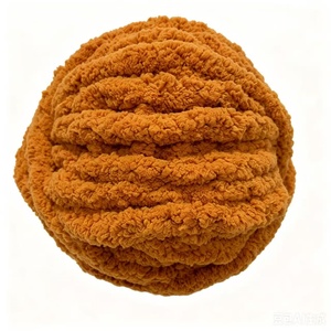 Wholesale Mixed Greys Chunky Chenille <b>Yarn</b> Bluky Chenille <b>Yarn</b> 2cm for Knitting Blanket - Product Image 2