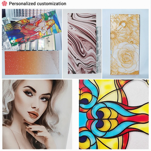 زجاج مُزجج بطباعة مخصصة حسب الطلب زجاج مُقسى ملون للزينة والأمان والخصوصية - Product Image 4