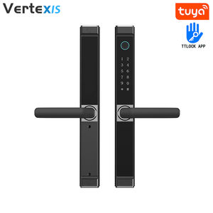 Cerradura Inteligente Vertexis de Alta Calidad, de Aluminio, Diseño Delgado, con Huella Dactilar, Contraseña, Desbloqueo por WiFi Tuya, Control por Aplicación en la Nube, Grado C - Product Image 2
