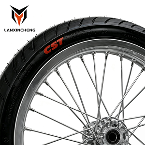 Set di Ruote per Moto da 17 Pollici per Conversione Surron Light Bee Supermoto con Pneumatici <span class=keywords><strong>CST</strong></span> 70/90-17 Anteriori e 90/80-17 Posteriori - Product Image 6