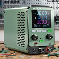 Alimentation électrique régulée variable DC en gros de l'usine KUAIQU 12V 24V 30V 10A pour tests de vieillissement et assemblages de circuits imprimés personnalisés