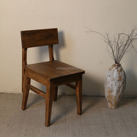 Chaise de salle à manger en bois massif de style farmhouse moderne, écologique, durable, pour la maison, le bar et les restaurants, garantie 10 ans