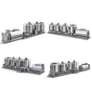 Ace Yogurt Automatic Motor Pump Mixing Tank Sanitary Stainless Steel Preheating Lid <b>Making</b> <b>Machine</b> - Product Image 1