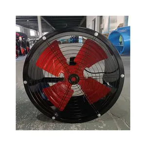 Levering Qingdao Kwaliteit High Power Cilinder Ventilator 2800 Rpm Hoge Snelheid Axiale Ventilator