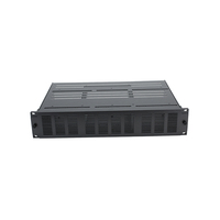 Boîtier de serveur 2U personnalisé en alliage d'aluminium, boîtier électronique, boîtier de carte PCB, boîtier de batterie, profilé métallique, armoire en tôle 19 pouces
