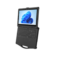 Tablette robuste X15M AI 15,6 pouces, ordinateur portable triple protection, Windows 11 Pro/Windows 10