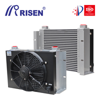 AH1490TB Refroidisseur d'huile fin pour véhicules spécialisés, Échangeur de chaleur hydraulique refroidi