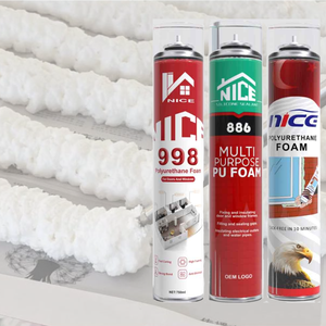 OEM Multipurpose Expandable PU Foam Insulation <strong>Sealant</strong> <strong>Spray</strong> for Window - Product Image 2