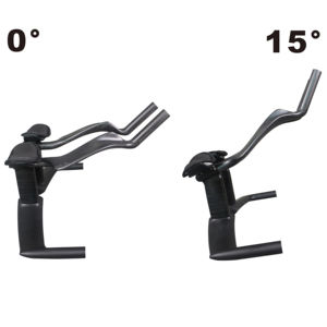 Guidon d'essai de temps en carbone complet 420MM Tube rond repos guidon pièces de <span class=keywords><strong>vélo</strong></span> TT <span class=keywords><strong>Triathlon</strong></span> cyclisme repos guidon - Product Image 2