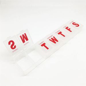 กล่องยาประจำสัปดาห์พร้อมกล่องใส่ยาประจำวัน - Product Image 2