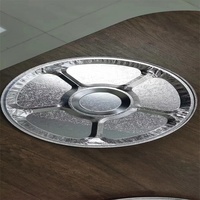 Casseroles à pizza en papier d'aluminium personnalisées 7 8 9 10 11 12 13 14 15 16 pouces bol de nourriture chaude jetable fromage profond pizza gâteau bo