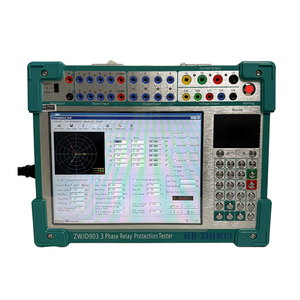 เครื่องทดสอบรีเลย์ 3 เฟส รุ่น ZHIWEI ZWJD903 ความแม่นยำสูง พร้อมหน้าจอ TFT LCD ขนาด 10.4 นิ้ว รองรับกระแสไฟฟ้า 0-90A แบบสามเฟสขนาน - Product Image 3