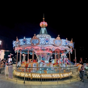 Carosello di Lusso per Esterni da 16/24/36 Posti, <span class=keywords><strong>Giostra</strong></span> Commerciale per Parchi a Tema - Product Image 4
