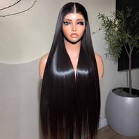 Perruque en cheveux naturels vietnamiens HD Lace, 100% vierges avec cuticules alignées, sans colle, perruque complète en cheveux humains, perruques Lace Front pour femmes
