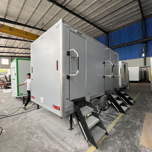 Remolque de Baño Portátil de Lujo con <span class=keywords><strong>3</strong></span> Estaciones, Remolque de Lavadero Móvil, Remolque de Baño Portátil - Product Image 2