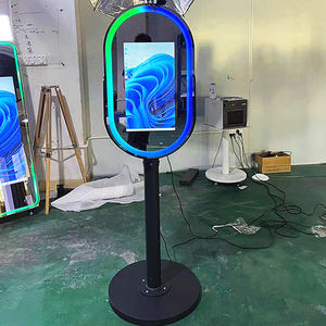 กระจกบูธถ่ายรูป70นิ้วแบบทัชสกรีนพร้อมไฟเติมกระจกตู้โชว์กระจกถ่ายภาพใหม่ล่าสุด2022ด้วยตนเองราคาไม่แพง - Product Image 5
