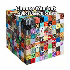 TOYSRUNNER 2cm Magnetic PVC Building Cubes STEM Educational Fantasy Sci-Fi Sensory Construction Learning <b>Blocks</b> Creative Ages 2+ - Product Image 6