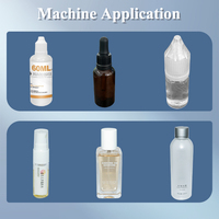 Machine de remplissage et de mise en bouteille automatique rotative à 2 têtes avec commande PLC pour huile de miel et boissons, pour bocaux en verre et boîtes, avec un capsulage de haute précision