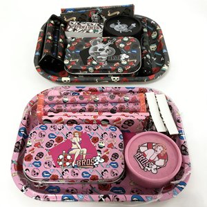 Set di Accessori Personalizzati OEM/ODM in Stock: Libretto di Consigli + Vassoio per Rollare + Grinder + Macchina Rollatrice + Rotolo di Carta per Rollare - Product Image 6