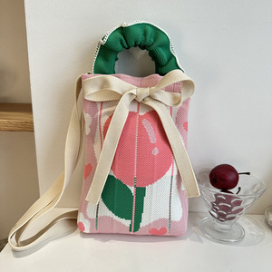 กระเป๋าถือแฟชั่นใหม่ลายการ์ตูนรูปสัตว์น่ารักแบบลำลองกระเป๋าถือโทรศัพท์มือถือแบบสะพายข้างแบบนำกลับมาใช้ใหม่ได้ตามต้องการ - Product Image 6