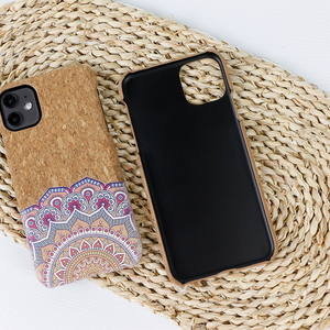 Cao cấp thiết kế tùy chỉnh điện thoại di động nút chai Gỗ Bìa nút chai trường hợp điện thoại cho <span class=keywords><strong>Iphone</strong></span> 11 12 13 14 Pro Max cộng với Mini - Product Image 2