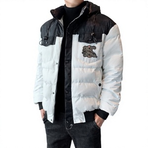High Quality Men's Long <b>Thin</b> Bubble <b>Jacket</b> <b>Waterproof</b> Latest Fashion Style Customized Logo Wholesale Price Custom Sizes Shining - Product Image 1