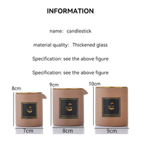 Nouveau Pot à Bougie en Verre Dépoli de 8 oz avec Couvercle en Bois, Forme Droite, Personnalisable, avec Bec Verseur, pour Usage Domestique