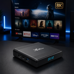 กล่องทีวี <span class=keywords><strong>X96</strong></span> <span class=keywords><strong>Air</strong></span> 8K Smart Android Box Quad Core Amlogic S905X3 2GB 64GB 2.4GHz WiFi Android 9 รับประกัน 12 เดือน สินค้าขายดีในสหราชอาณาจักร - Product Image 3