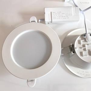 Lámpara de Panel LED Empotrada Inteligente para el Hogar, Ultrafina, IP65, Recorte de 90 mm, 7W/9W/12W, Regulable, para Oficina en Casa - Product Image 5