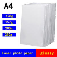 Papier couché brillant pour impression jet d'encre A4, papier pour impression laser A3, papier photo mat 128g 157g 200g 250g 230g