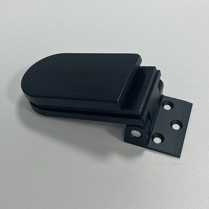 Herrajes Modernos para Baño, Bisagra de Aluminio de 90 Grados con Abrazadera para Puertas de Vidrio de 8-15 mm, Resistente - Product Image 5
