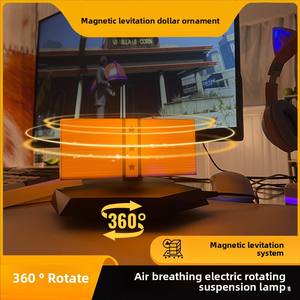 Veilleuse décorative à lévitation magnétique, thème <span class=keywords><strong>Grand</strong></span> Theft <span class=keywords><strong>Auto</strong></span> Vice City, art moderne, technologie de pointe, style gangster dollar américain, jouet - Product Image 6