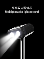Tragbare Teleskop-Werkstattlampe 10W 500lm IP44 Magnetische Wiederaufladbare LED Dimmbare Inspektionsleuchte mit Roter Warnleuchte