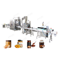 Machine de remplissage automatique pour sauces (salade, miel, mayonnaise, sauce chili, jus, pâte, ketchup, sauce aux champignons, sauce au chocolat)