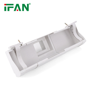 IFAN <span class=keywords><strong>PVC</strong></span> gouttières <span class=keywords><strong>accessoires</strong></span> de descente de descente carré demi-rond mur construction tuyau toiture système de Drainage des eaux de pluie - Product Image 2