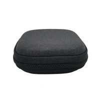 Petite coque de transport carrée en eva rigide avec fermeture éclair, vente en gros