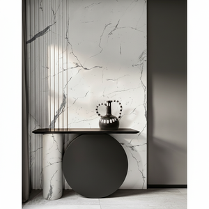 Encimeras de Baño de Mármol Artificial Calacatta Impresas en 3D Modernas, Revestimiento de Pared para Cuarto de Ducha, Pulido, Cortado a Medida - Product Image 1