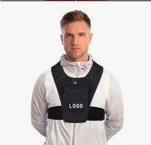 조깅 및 운동을위한 전화 홀더가있는 맞춤형 로고 다기능 통기성 네오프렌 스포츠 트레이닝 러닝 조끼 - Product Image 2