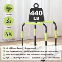 Station de dips réglable professionnelle, barres parallèles robustes, pour entraînement de fitness à domicile, musculation, polyvalente et stable