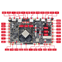 Rongpin RK3399 Rockchip Development Board Six-Core A72 + A53 Android Ubuntu Linux Open Source Evaluation Board pour RD3399